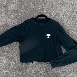 BRANDY MELVILLE CROPPED SWEATSHIRT